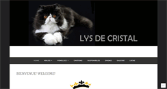 Desktop Screenshot of lysdecristalpersians.com